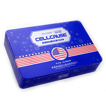 口服液馬口鐵盒_方形醫藥鐵盒_鐵盒包裝定制