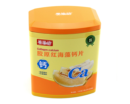 兒童鈣片長(zhǎng)方形鐵盒包裝 兒童鈣片長(zhǎng)方形鐵盒包裝